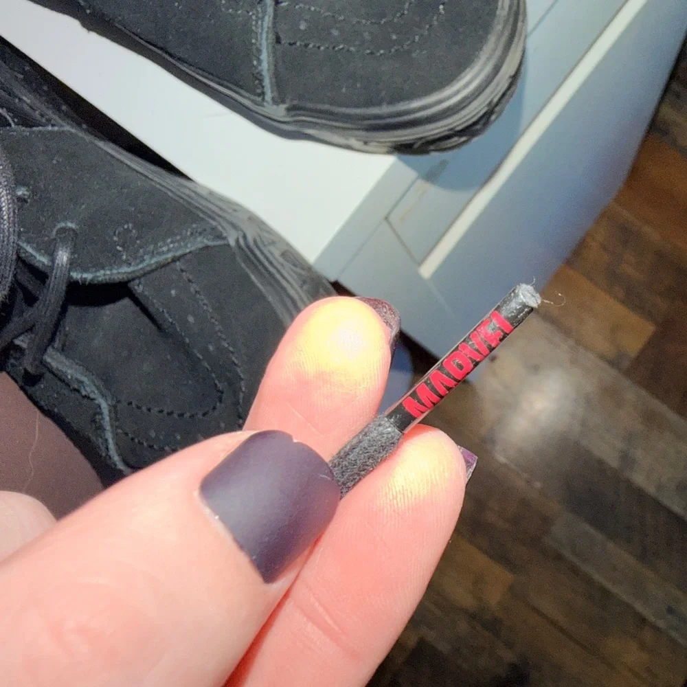 Vans Marvel x SK8-HI Sneakers Black Panther Shoes women’s 8 men’s 6.5 - Picture 3 of 13